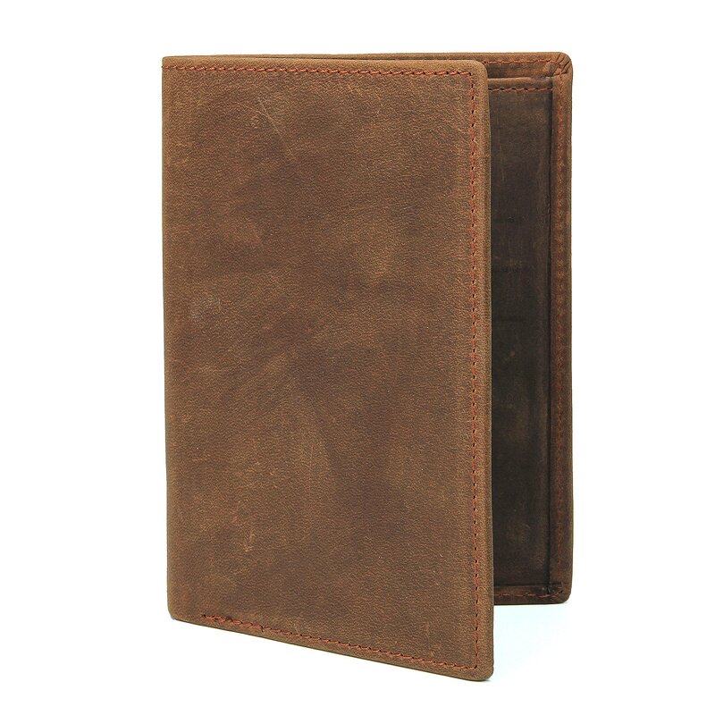 Travel Wallet Manufacturer - OEM/ODM Custom Genuine Leather Vintage Card Wallet