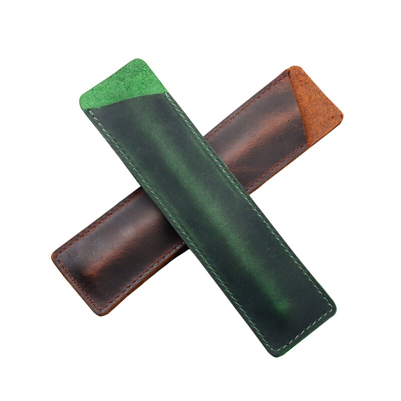 Pencil Pouch Manufacturer - OEM/ODM Custom Genuine Cow Leather Luxury Pouch