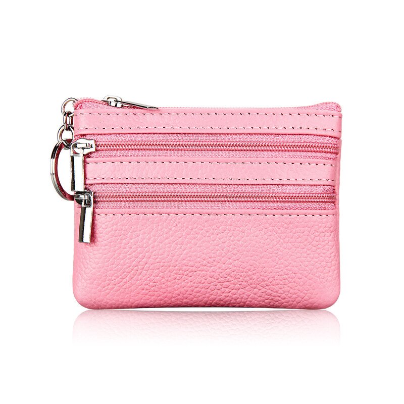 Coin Purse Manufacturer - OEM/ODM Custom Genuine Leather Zipper Change Purse