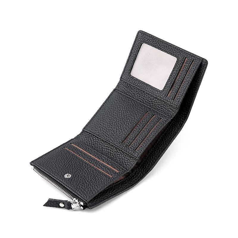 Coin Purse Manufacturer - OEM/ODM Custom Cowhide Leather Multi-Functional Purse