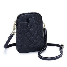 Phone Purse Manufacturer - OEM/ODM Custom Cowhide Leather Crossbody Shoulder Bag