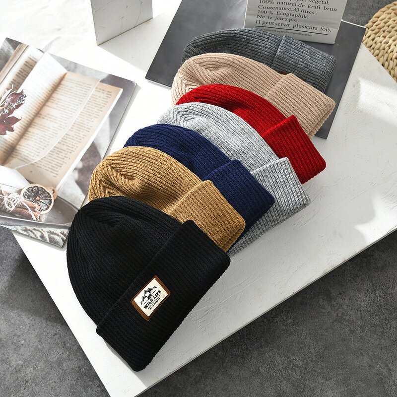 Knitted Cap Manufacturer - OEM/ODM Custom Label Logo Warm Knit Beanie