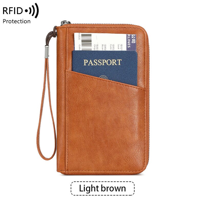 Passport Wallet Manufacturer - OEM/ODM Custom RFID Blocking Ticket Organizer Bag