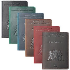 Travel Wallet Manufacturer - OEM/ODM Custom Cowhide Leather Passport Cover
