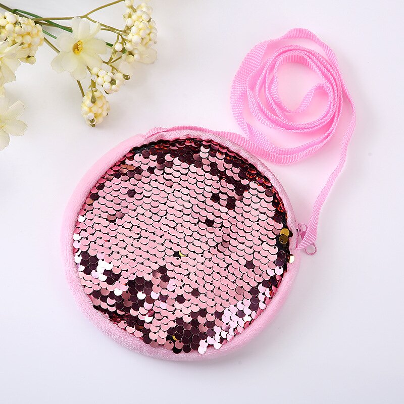Coin Purse Manufacturer - OEM/ODM Custom Children's Sequin Cross Body Bag