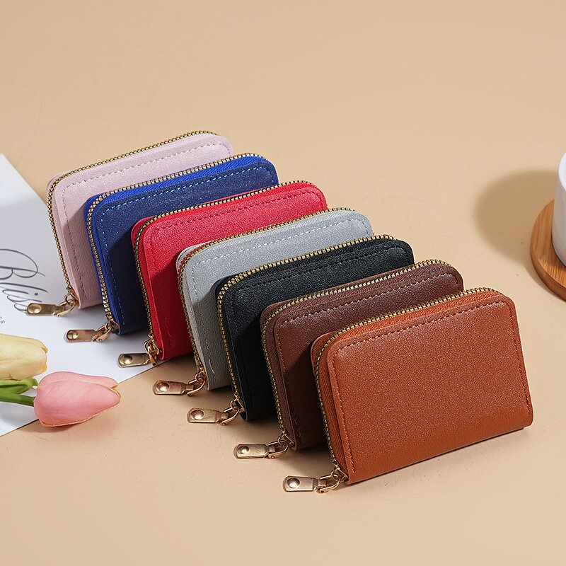 Women's Wallet Manufacturer - OEM/ODM Custom Large Capacity Zipper Card Holder