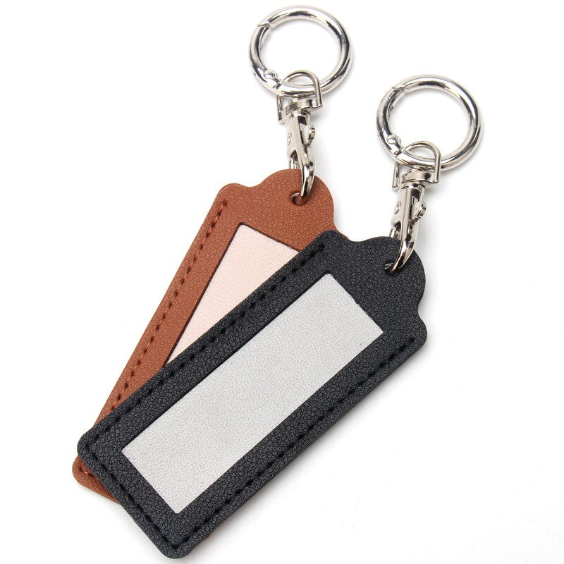 Keychain Manufacturer - OEM/ODM Custom PU Leather Embossed Key Ring