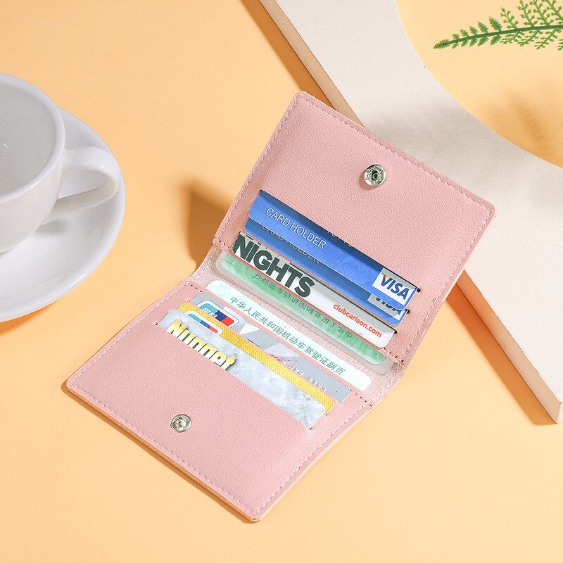 ID Card Holder Manufacturer - OEM/ODM Custom Soft PU Leather Business Card Purse