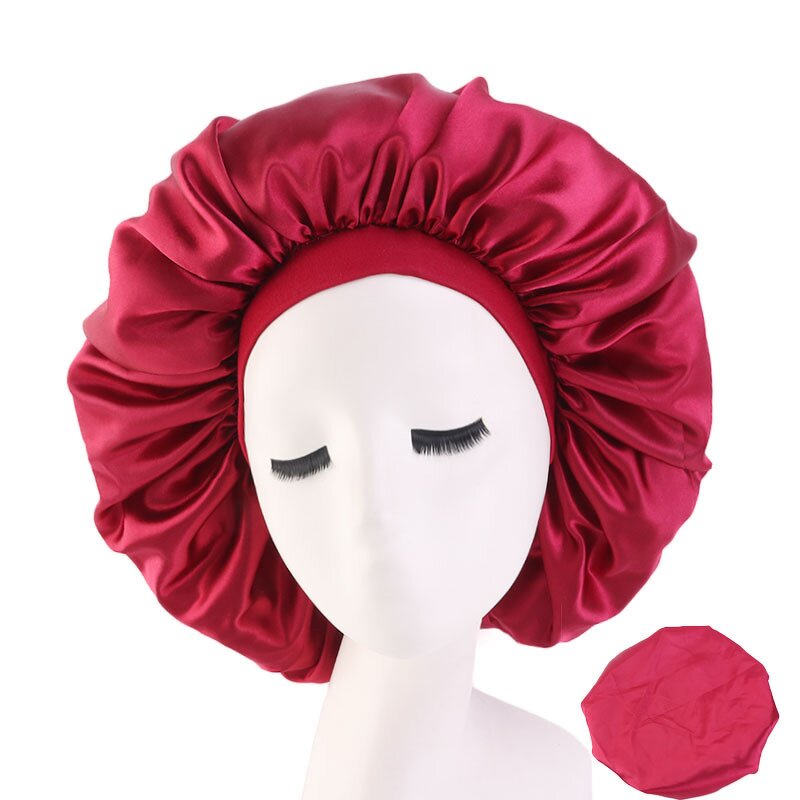 Silk Bonnet Manufacturer - OEM/ODM Custom Women's Oversized Satin Sleeping Cap