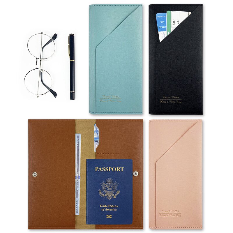 Passport Holder Manufacturer - OEM/ODM Custom Document Cover PU Leather Wallet