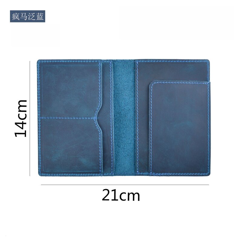 Passport Cover Manufacturer - OEM/ODM Custom Crazy Horse Leather Travel Cover