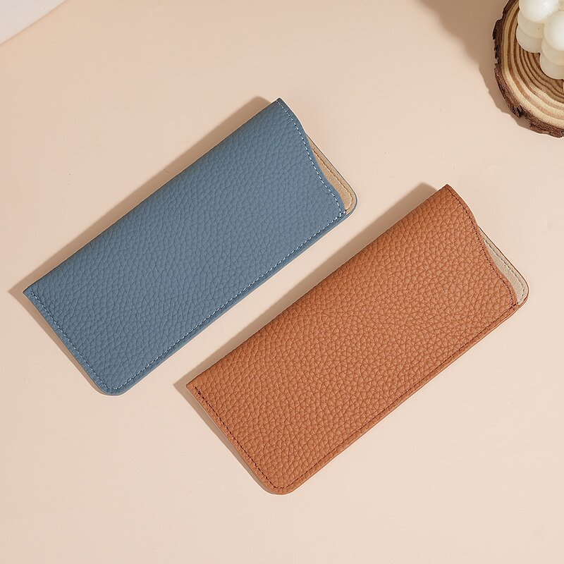 Sunglasses Case Manufacturer - OEM/ODM Custom Full Grain Leather Eyeglass Pouch