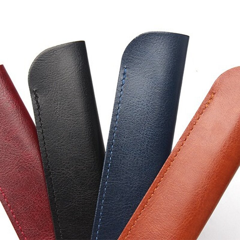 Pen Case Manufacturer - OEM/ODM Custom Multi Color PU Leather Pencil Case