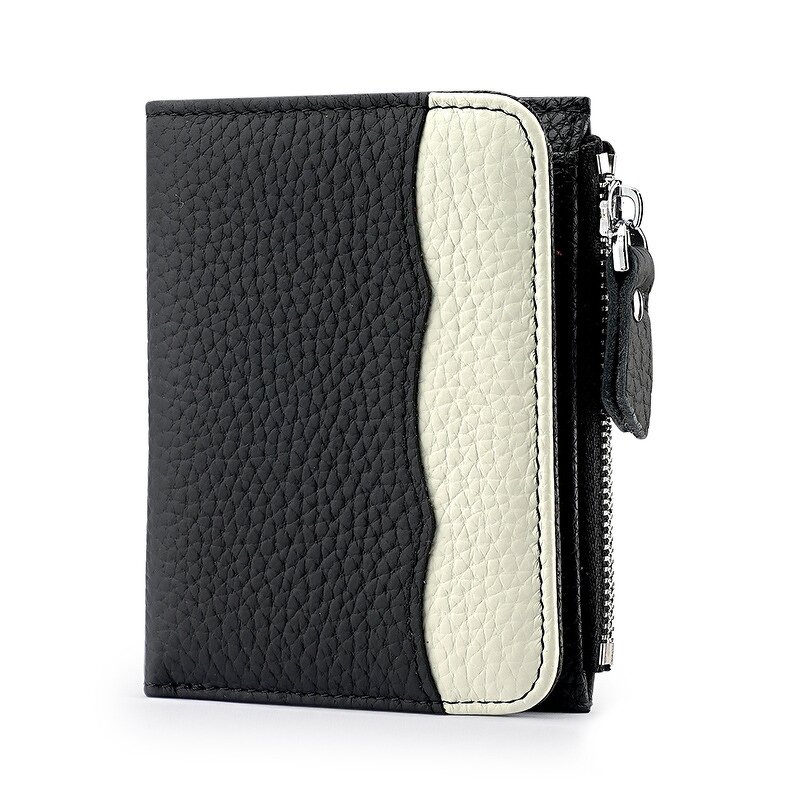 Women's Wallet Manufacturer - OEM/ODM Custom Genuine Leather Zipper Card Wallet