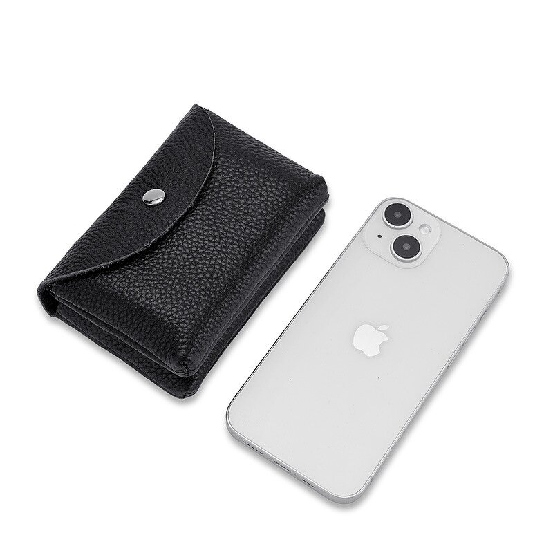 Coin Pouch Manufacturer - OEM/ODM Custom Cowhide Leather Small Change Wallet