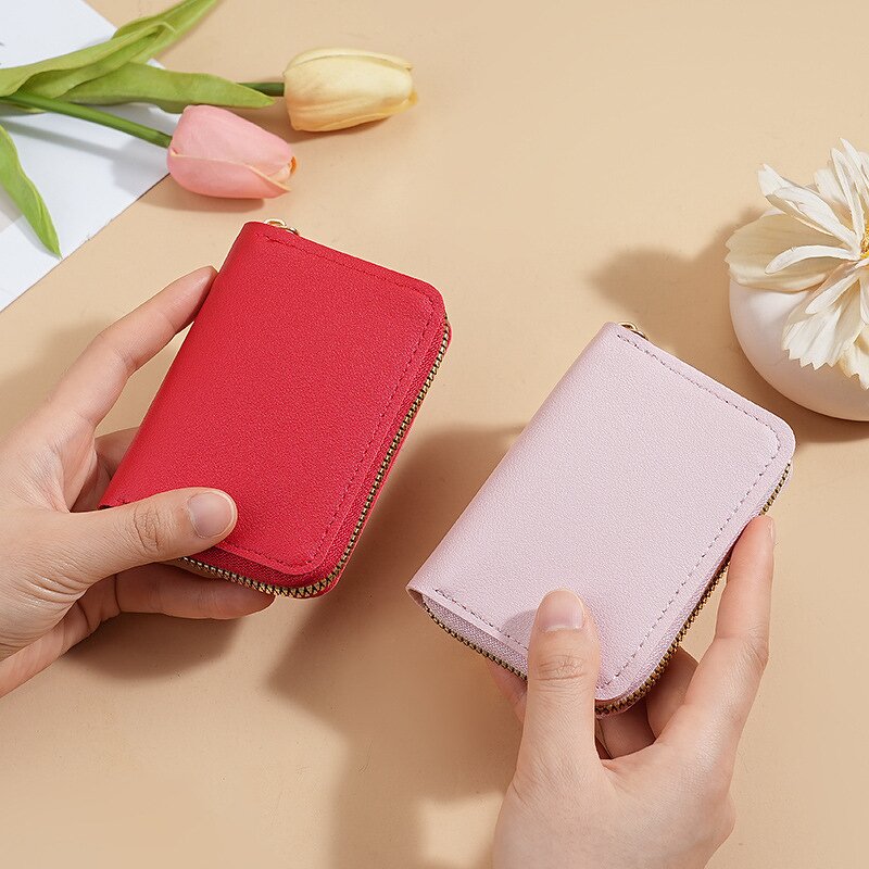 Women's Wallet Manufacturer - OEM/ODM Custom Large Capacity Zipper Card Holder