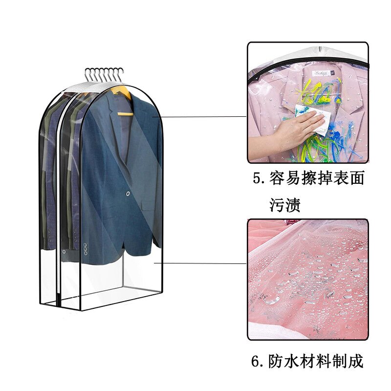 Garment Bag Manufacturer - OEM/ODM Custom Waterproof PE Hanging Suit Cover
