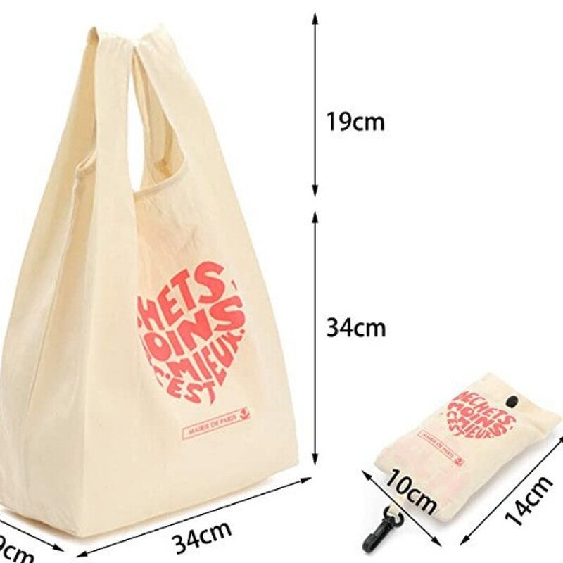 Shopping Bag Manufacturer - OEM/ODM Custom Portable Folding Cotton Canvas Bag