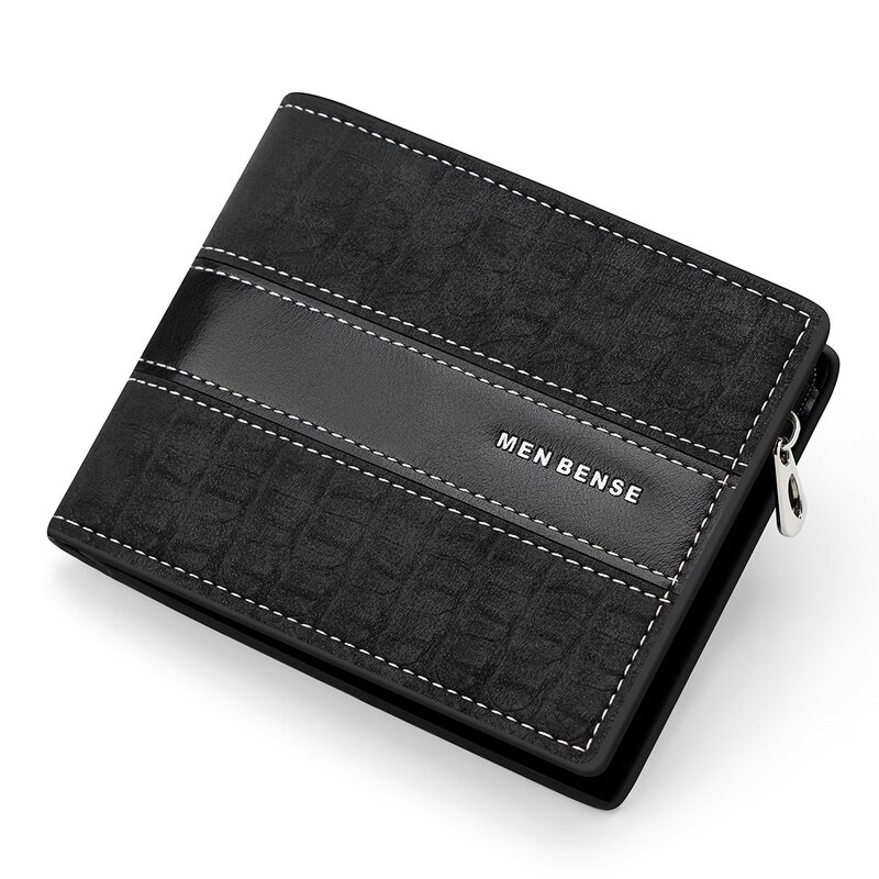 Men's Wallet Manufacturer - OEM/ODM Custom RFID Blocking Trifold Card Wallet