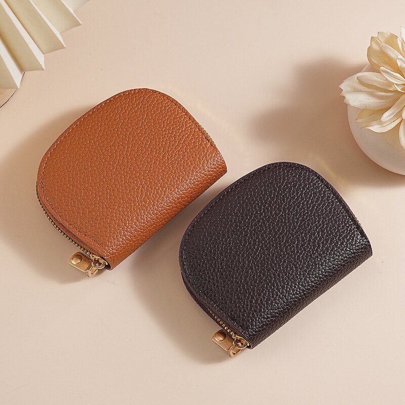 Card Storage Bag Manufacturer - OEM/ODM Custom PU Leather Shell Shape Clutch