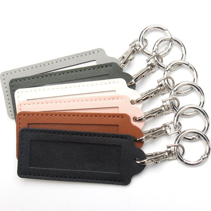 Keychain Manufacturer - OEM/ODM Custom PU Leather Embossed Key Ring