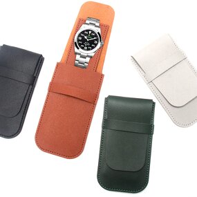 Watch Storage Bag Manufacturer - OEM/ODM Custom PU Leather Travel Organizer Case