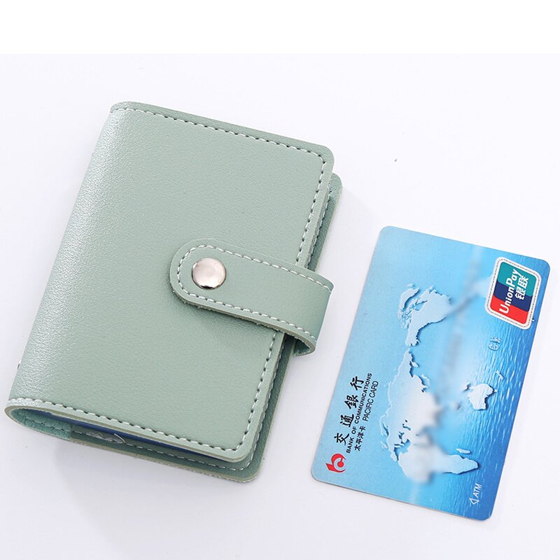 Card Holder Manufacturer - OEM/ODM Custom 26 Slot Soft PU Leather Wallet