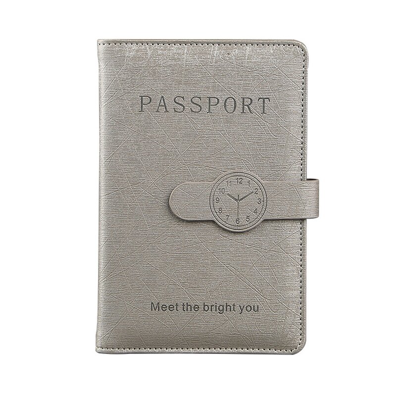 Passport Holder Manufacturer - OEM/ODM Custom RFID Protection Magnetic Button Holder