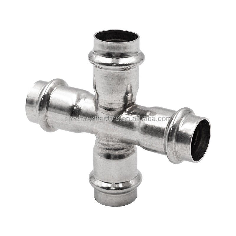 Brass Press Fittings Supplier - Custom V Type Plumbing OEM