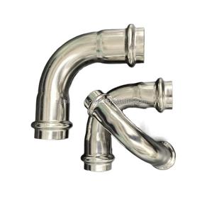 Stainless Steel Elbow Manufacturer - M V Profile 90 Degree OEM