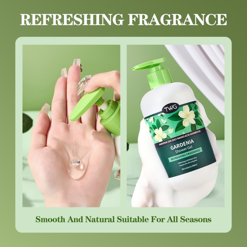 Shower Gel Manufacturer - TWG RTS 500ml Gardenia Sea Salt Amino