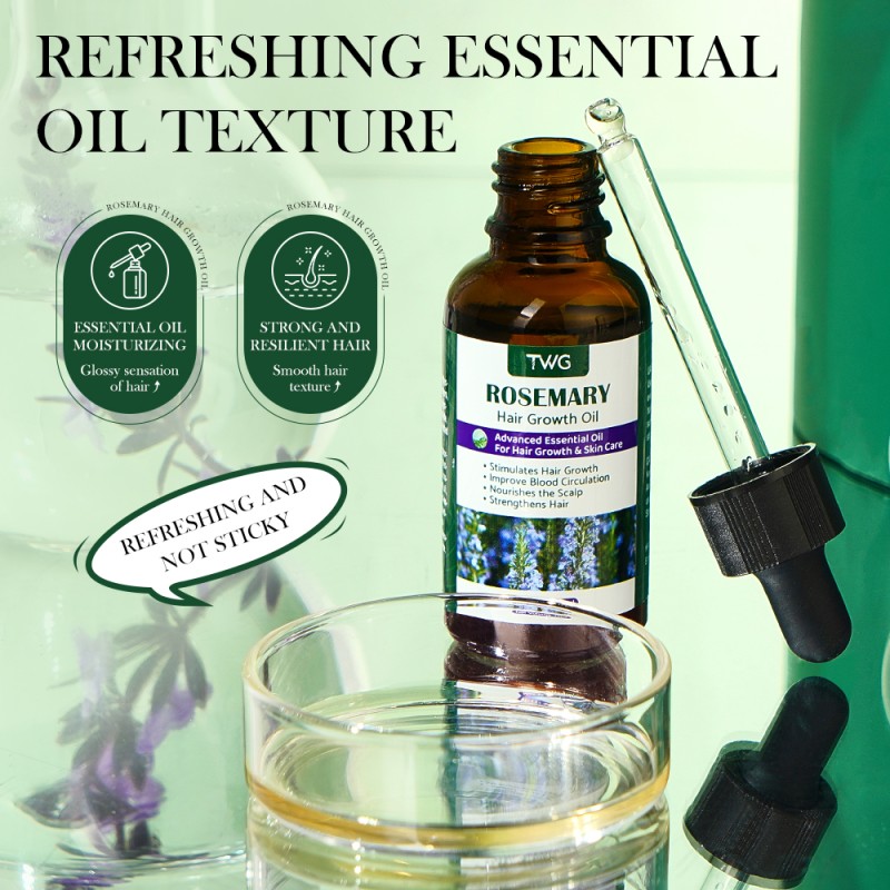 Hair Growth Oil Factory - TWG Rosemary 30ml Scalp Strengthening