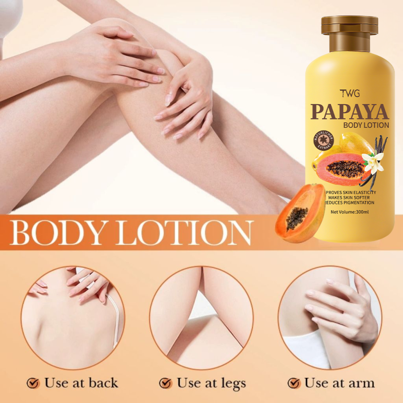Body Lotion Manufacturer - TWG OEM Factory Papaya Brightening