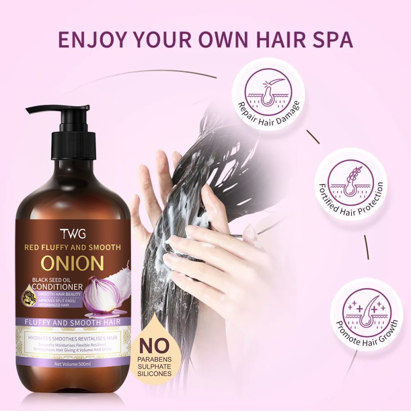 Shampoo Set Factory - TWG RTS Hot Sale Red Onion Anti Dandruff
