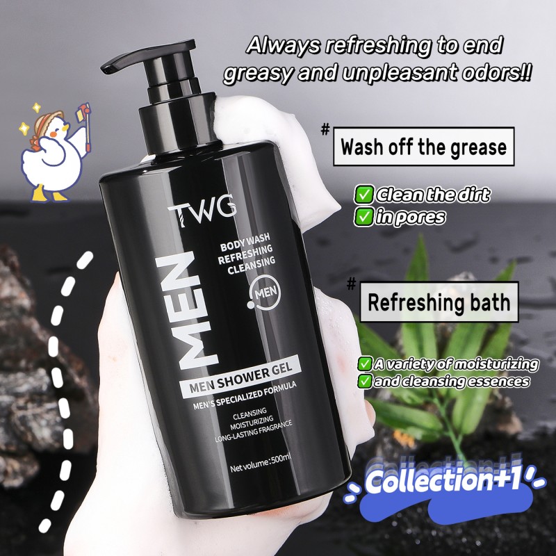 Shower Gel Factory - TWG OEM Custom Men Refreshing Body Wash
