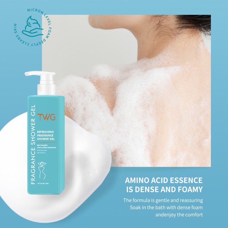 Body Wash Factory - TWG Hot Selling 500ml Refreshing Moisturizing