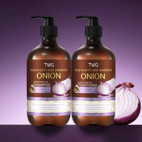 Shampoo Set Factory - TWG RTS Hot Sale Red Onion Anti Dandruff