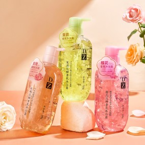 Shower Gel Manufacturer - DZ Custom Skin Whitening Flower Petal