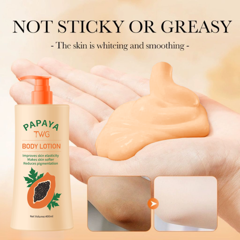 Body Lotion Factory - TWG RTS Hot Sale Papaya Brightening 400ml