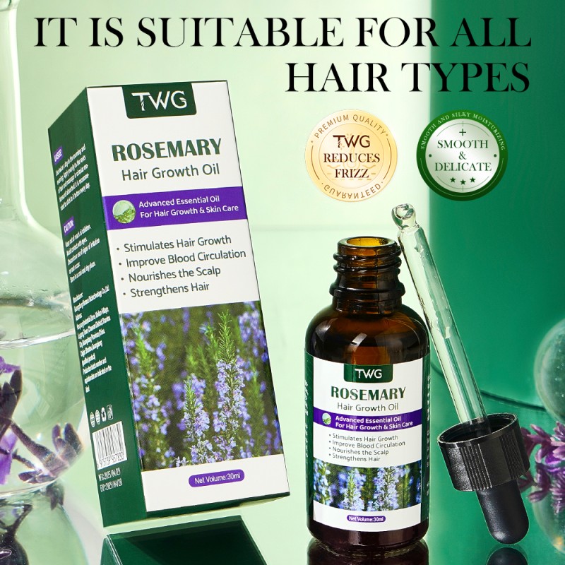 Hair Growth Oil Factory - TWG Rosemary 30ml Scalp Strengthening