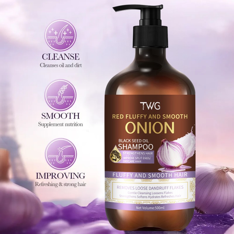 Shampoo Set Factory - TWG RTS Hot Sale Red Onion Anti Dandruff
