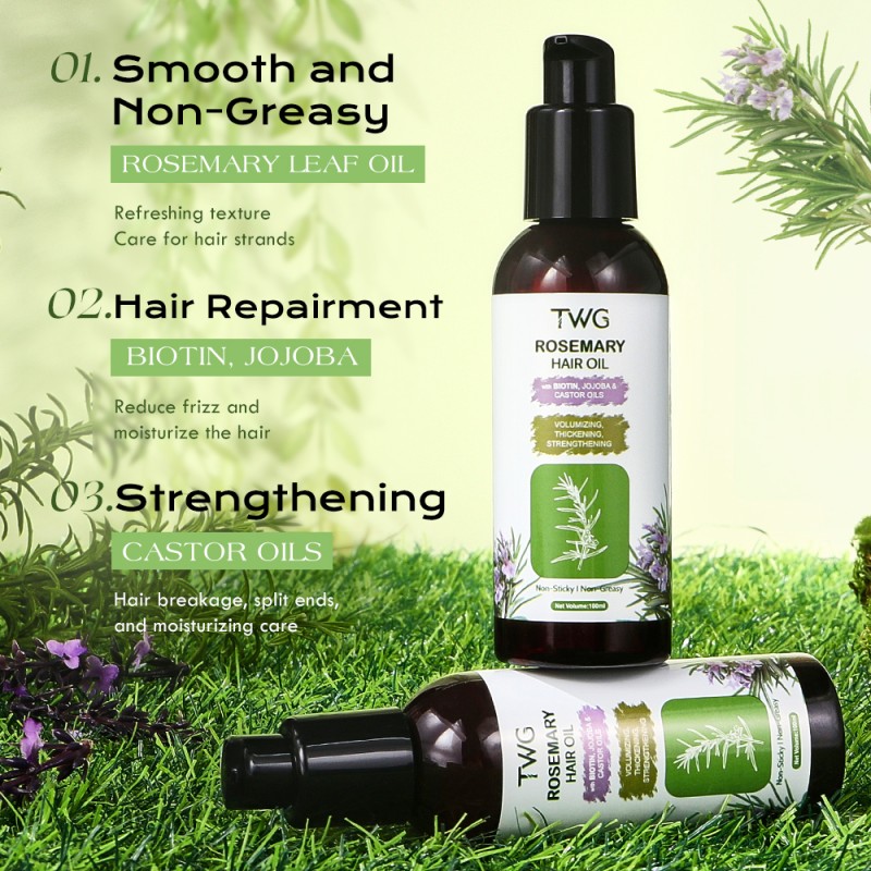 Hair Oil Factory - TWG High Quality Rosemary Strengthening