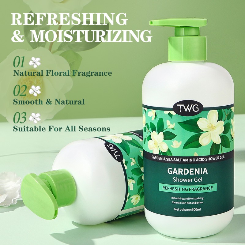 Shower Gel Manufacturer - TWG RTS 500ml Gardenia Sea Salt Amino