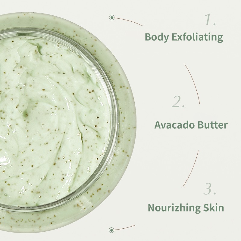 Body Scrub Factory - TWG Avocado Exfoliating Moisturizing All Skin