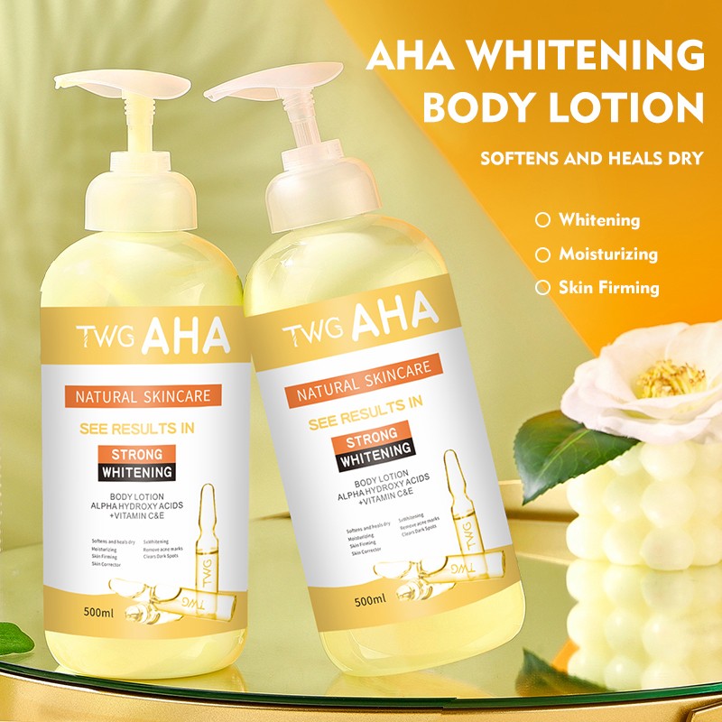 Body Lotion Factory - TWG OEM Factory AHA Fruit Acid Vitamin C