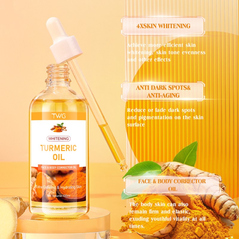 Body Oil Manufacturer - TWG Whitening Turmeric Essential Oil