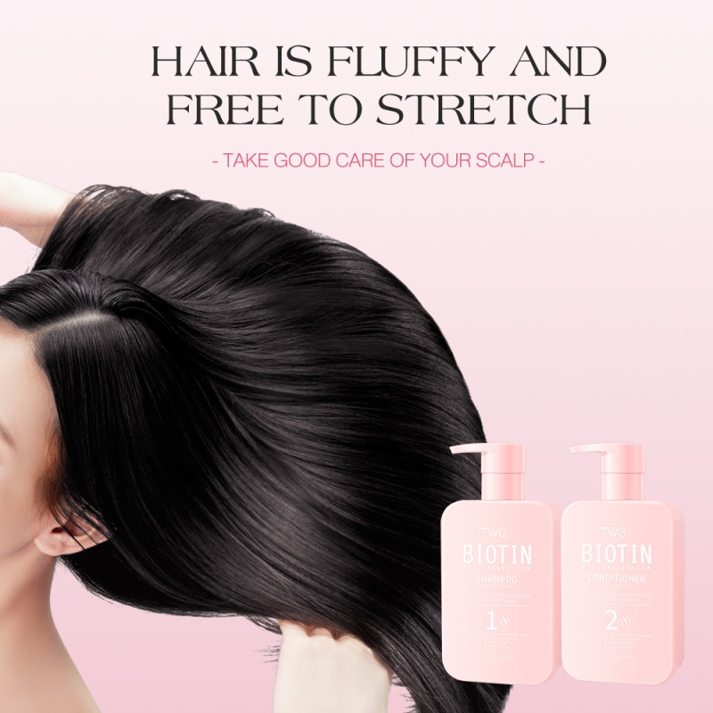 Hair Care Set Factory - TWG Biotin Keratin Anti Dandruff Strength