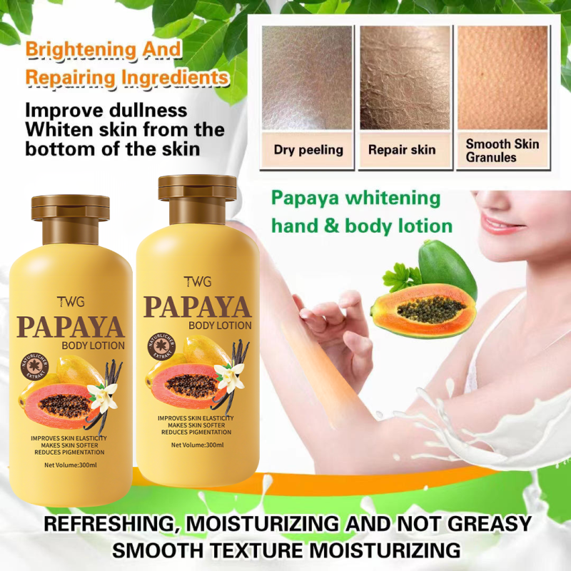Body Lotion Manufacturer - TWG OEM Factory Papaya Brightening