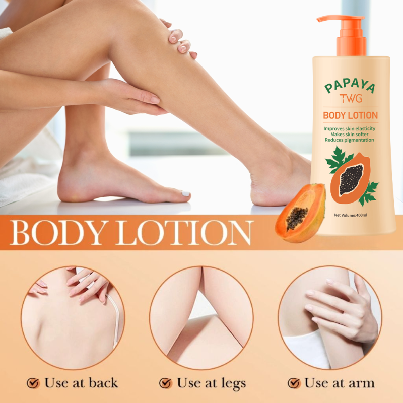 Body Lotion Factory - TWG RTS Hot Sale Papaya Brightening 400ml