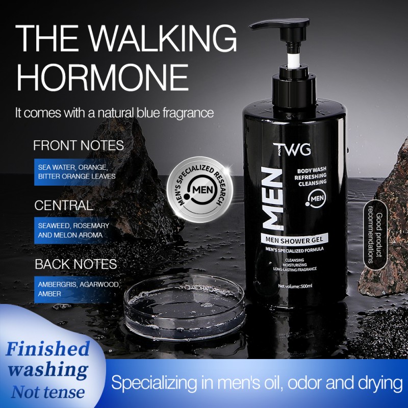 Shower Gel Factory - TWG OEM Custom Men Refreshing Body Wash